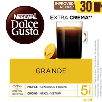 Nescafé Coffee capsules Nescafe Dolce Gusto Grande, 30 capsules, 240G
