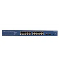 Netgear Switch Desktop Pro Safe 24-Port 10/100/1000 Gs724T-400Eus