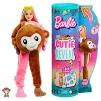 No name Barbie Cutie Reveal Jungle Monkey Doll Hkr01 Mattel
