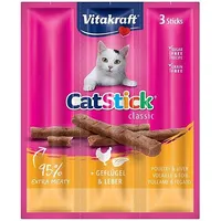 No name Vitakraft Catstick Mini with poultry and liver - cat treats 3 pcs
