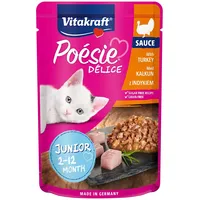 No name Vitakraft Poesie Delice Junior turkey - wet cat food 85 g
