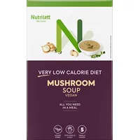 Nutrilett Vlcd Vegan Mushroom Soup meal replacement soup, 35 g, 5-Pack 07070866035587
