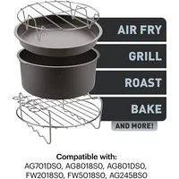 Obh Nordica Easy Fry accessory set for Xxl airfryer models Xa113010
