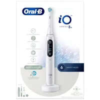 Oral-B iO Series 8N Elektrische Zahnbürste White Alabaster