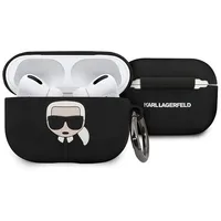 Original  case Karl Lagerfeld Klacapsilglbk for Apple Airpods Pro black