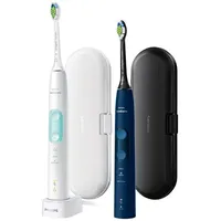 Philips Toothbrush Hx6851 34 Sonicare Protectiveclean 5100 2Nd handle black Schwarz and white Hx6851/34
