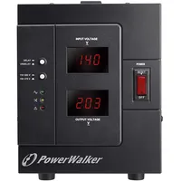 Powerwalker Automatic Ac Voltage Regulator And Stabilizer, 230V Ac, 3000 Va