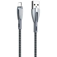 Remax Cable Usb Lightning  Armor, 1M, 3.0A Black
