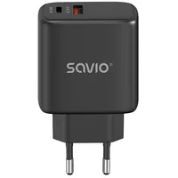 Savio Wall charger 30W Quick Charge, Power Delivery 3.0, La-06/B
