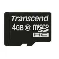 Transcend Microsd Card 4Gb Sdhc Cl. Ohne Adapter Ts4Gusdc10