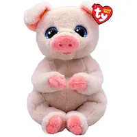 Ty Plush toy pig Penelope, 15 cm
