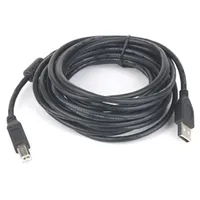 Usb 2.0 A-Plug B-Plug 3 m 10 ft cable with ferrite core Gembird
