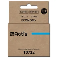 Actis ink cartridge for Epson printers T0712 D92/Dx4450/Dx7450 cyan
