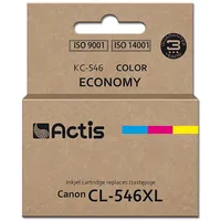 Actis Kc-546 ink cartridge Canon Cl-546Xl replacement Supreme 15 ml 180 pages red, blue, yellow.
