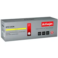 Activejet Ath-542N toner for Hp printer 125A Cb542A, Canon Crg-716Y replacement Supreme 1600 pages yellow
