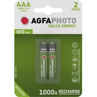 Agfa Photo Agfaphoto Akku Nimh, Micro, Aaa, Hr03, 1.2V/900Mah - Blister 4-Pack