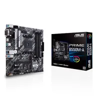 Asus Prime B550M-A Processor family Amd socket Am4 Ddr4 Memory slots 4 Supported hard disk drive interfaces M.2, Sata Number of connectors Chipset B Micro Atx