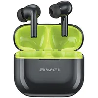 Awei Bluetooth headphones 5.3 T1 Pro black-green
