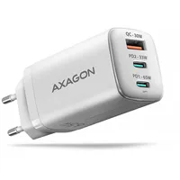 Axagon Acu-Dpq65W Gan 3Xport wall charger 65W white
