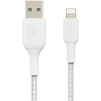 Belkin Cable Braided Usb-Light ning 15Cm White
