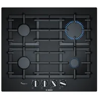 Bosch Serie 6 Ppp6A6B90 hob Black Built-In Gas 4 zones
