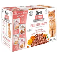 Brit Care Cat Adult Fillets in Gravy - wet cat food 12X 85G
