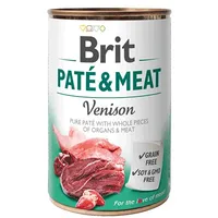 Brit Paté  And Meat with venison - 400G
