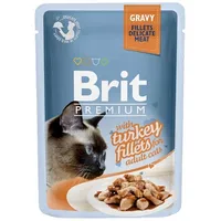 Brit Premium with Turkey Fillets - wet cat food 85G
