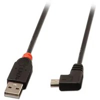 Cable Usb2 A To Mini-B 0.5M/90 Degree 31970 Lindy