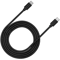 Canyon Uc-12, cable 100W, 20V/ 5A, typeC to Type C, 2M with Emark, Power wire 20Awg4C,Signal wires 28Awg4C,Od4.5Mm, Pvc ,Black