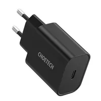 Choetech Mains charger  Q5004 Eu Usb-C, 20W Black
