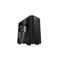 Deepcool Mesh Digital Tower Case Ch510 Side window Black Mid-Tower Power supply included No