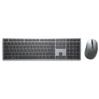 Dell Km7321W keyboard Rf Wireless  Bluetooth Qwerty Us International Grey, Titanium
