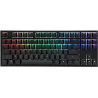 Ducky One 2 Tkl Pbt Gaming Keyboard, Mx-Speed-Silver, Rgb Led - black