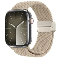 Dux Ducis strap Mixture Pro stretchable braided for Apple Watch 42 / 44 45 49 mm beige