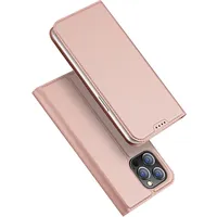 Dux Ducis wallet case Skin Pro for Iphone 15 rose