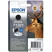 Epson T1301 ink cartridge blk extra high capacity 25.4Ml 1-P
