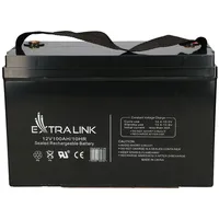 Extralink Akumulator Battery Accumulator Agm 12V 100Ah - Batterie Sealed Lead Acid Vrla
