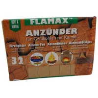 Flamax Eco-Friendly Lighter Cubes 32Pcs