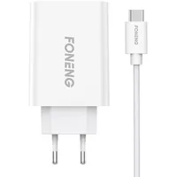 Foneng Fast charger  1X Usb Eu43 Type C cable
