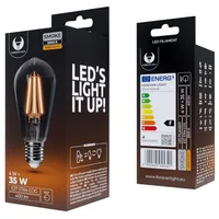 Forever Light Led Bulb Filament E27 / St64 4W 230V 2000K 400Lm