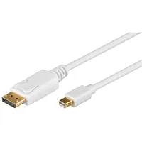 Goobay 52859 Mini Displayport adapter cable 1.2, gold-plated, 2M Dp to mini-DP
