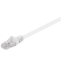 Goobay Cat 5E patch cable, U/Utp White