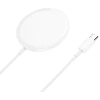 Hoco wireless charger Type C compatible with Magsafe 15W Cw52 1 m white
