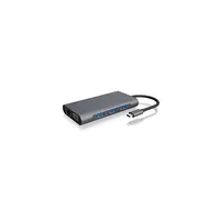 Icy Box Ib-Dk4040-Cpd Usb Type-C Dockingstation with two video interfaces Raidsonic