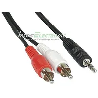 Intos Inline 2 x Rca male to 3.5 mm cable, 50 cm Avk118-050
