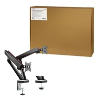 Logilink Desk Mount 17-32  Tilt, swivel, level adjustment, rotate Maximum weight Capacity 8 kg Black/Red