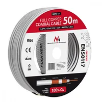 Maclean Antenna Coaxial Cable Rg6 50M Mctv-471
