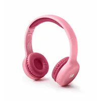 Muse Bluetooth Stereo Kids Headphones M-215Btp Wireless Over-Ear Pink