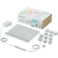 Nanoleaf Lines Starter Kit Convertible Smart Strip Light, 9 Strips Nl59-K-0002Lw-9Pk-Eu
